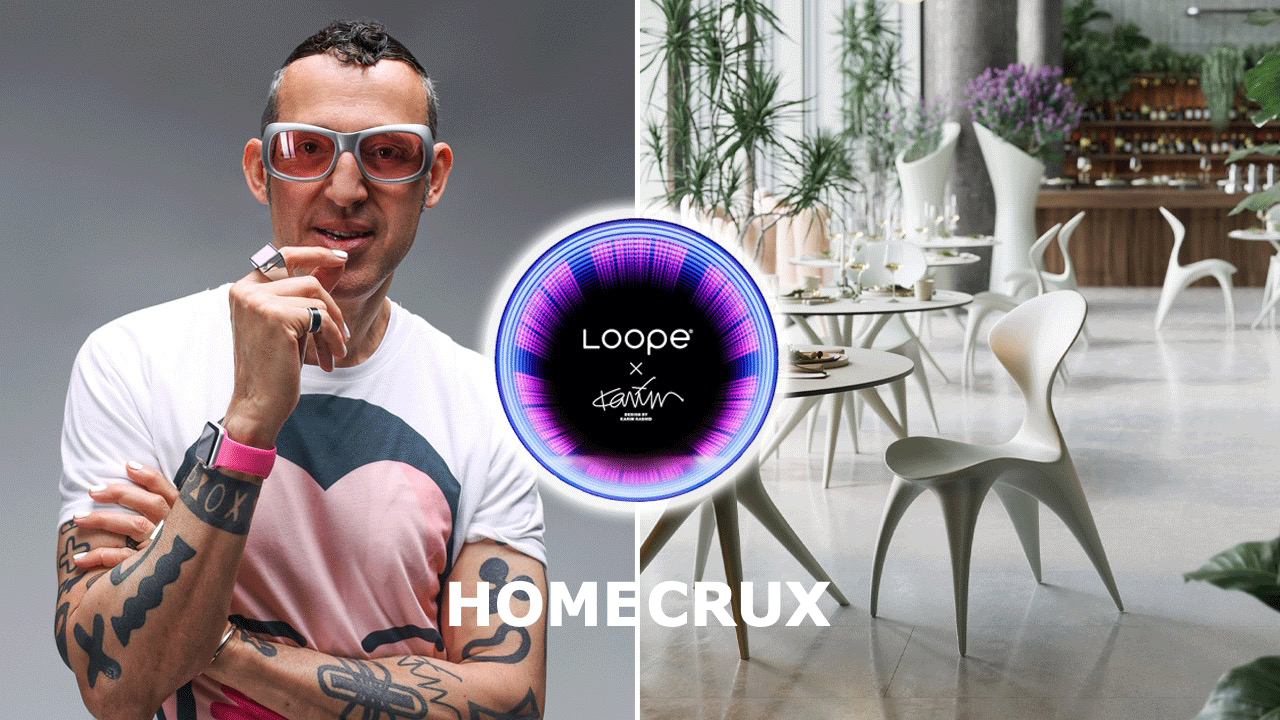 Karim Rashid’s Circular Furniture Collection Set to Debut at Salone del Mobile